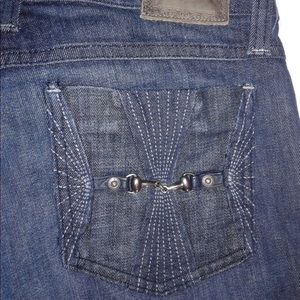 FRANKIE B. Dark Denim Jeans